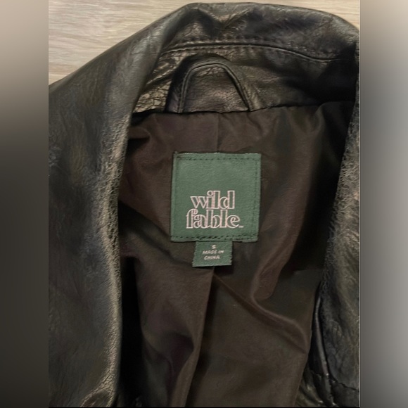 Black Leather Jacket - Picture 5 of 7